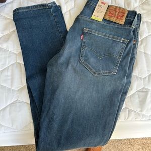 Levi Strauss 511 Slim Stretch BRAND NEW with tags Blue Denim Jeans size 32/32